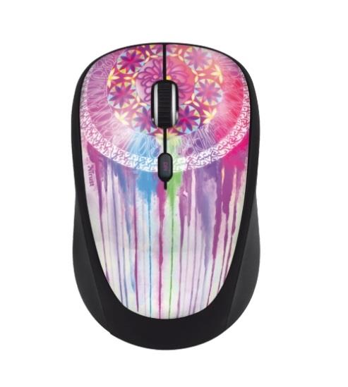 TRUST Mouse ottico wireless Trust Yvi purple dream catcher